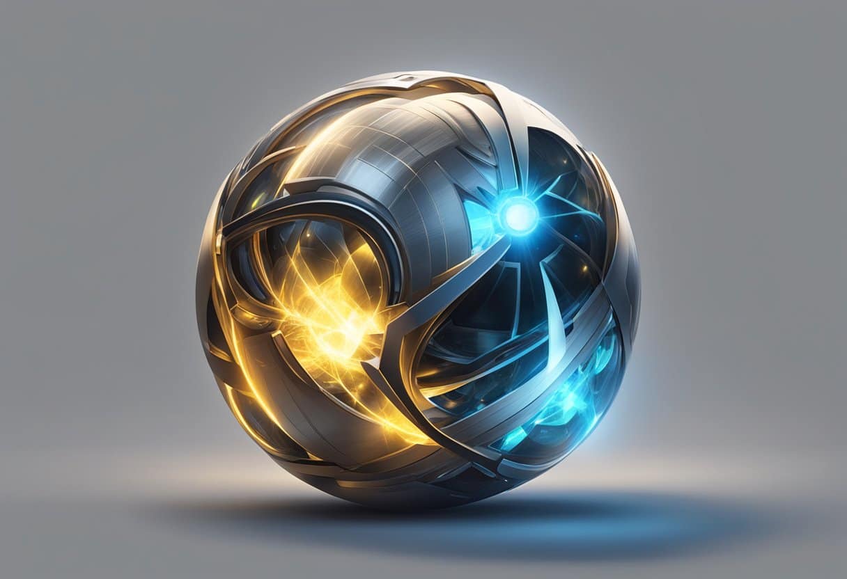 Taja Ai: Revolutionizing Modern Technology in a Casual Way 3 A glowing orb of light materializes, emitting a powerful energy. Surrounding objects bend and distort in its presence