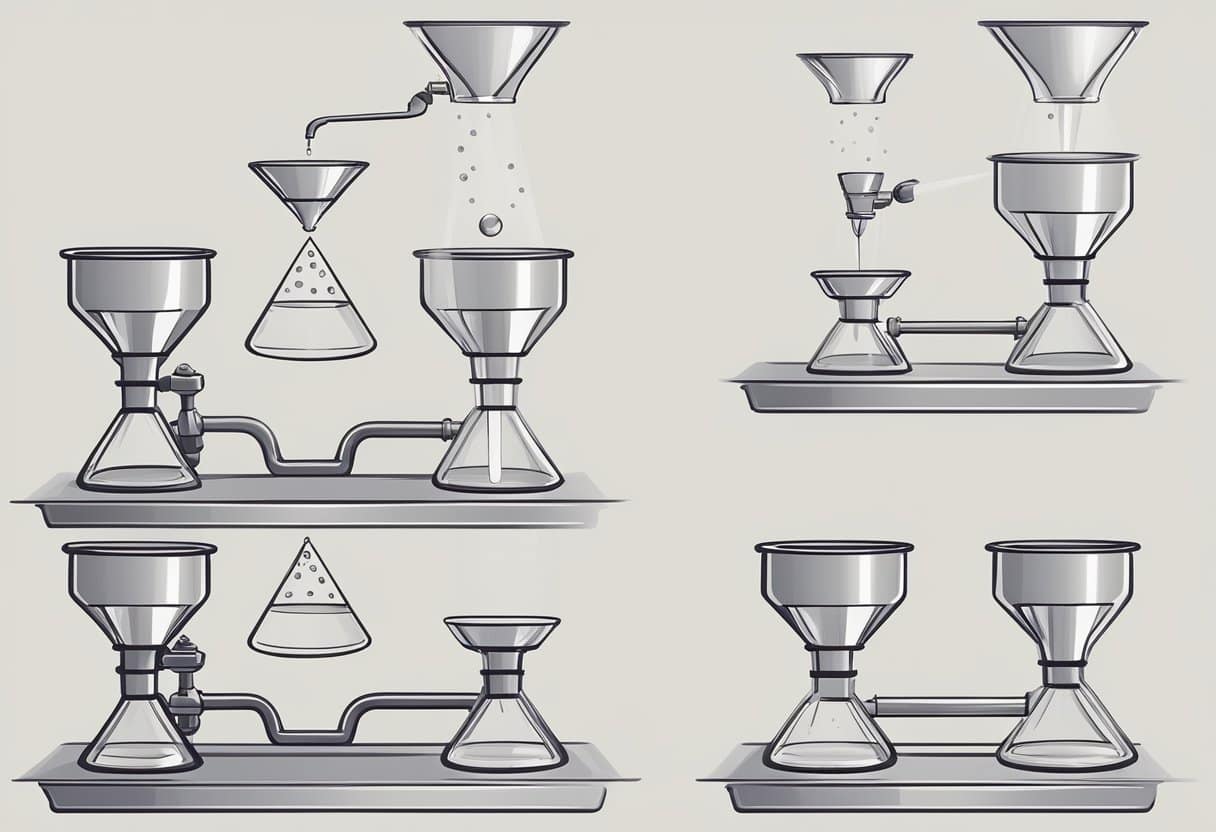 Membership Can Focus on Your Skill Set to Earn You a Healthy Recurring Income: Maximize Your Expertise 10 A person's skill set being poured into a funnel, which then directs the skills into a scale, balancing and allocating them efficiently